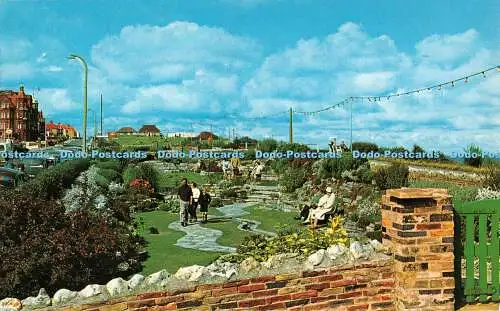 R523234 Cromer The Sunken Gardens West Parade D Constance Vita Nova B O Sewell