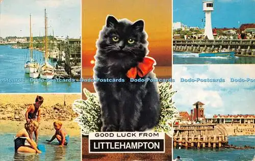 R524996 Good Luck from Littlehampton D Constance Multi View 1982