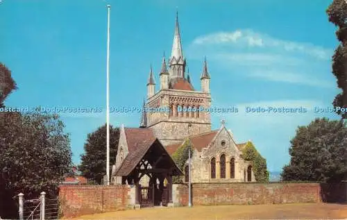 R527299 Whippingham Church I O M Postkarte