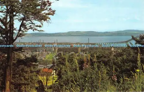 R525024 Dundee The Tay Bridge from Balgay Hill