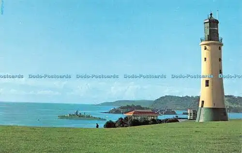 R527321 Plymouth Sound und Smeaton Tower Plastichrome von Colourpicture A G Cramm