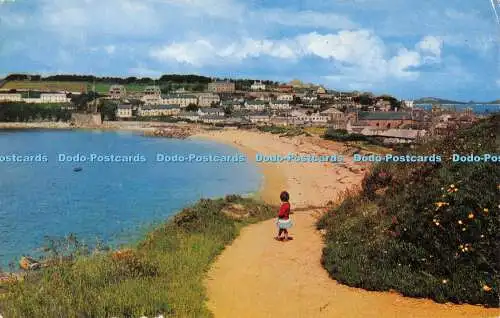 R525052 Scilly St Mary Porthcressa Bay F E Gibson Natural Colour Series