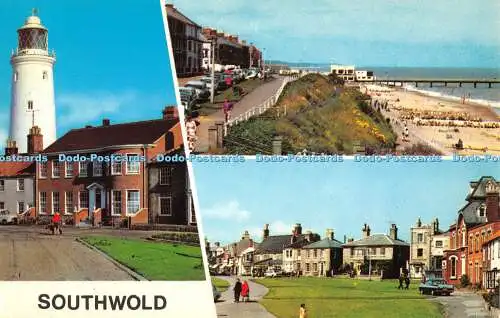 R525063 Southwold The Lighthouse The Beach The Green Multi View