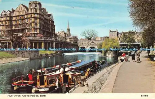 R527400 Bath River Avon Grand Parade E T W Dennis