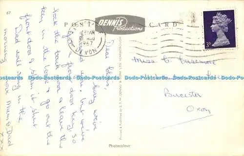 R527493 Woolacombe Barricane Beach and Morte Point E T W Dennis 1967