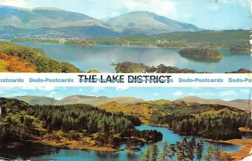 R525212 Cumbria Der Lake District Tarn zeigt Derwentwater und Saddleback Foto Pr