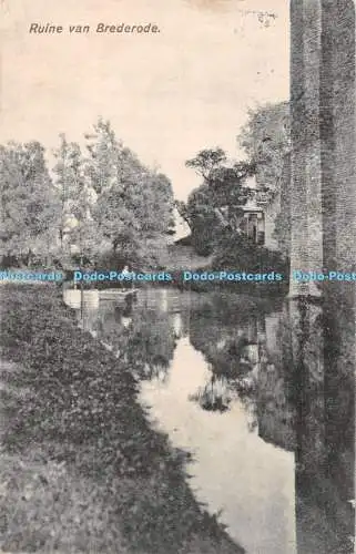 R527520 Ruine van Brederode Uitg W H van Leeuwen 1924