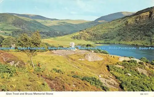 R525249 Glen Trool and Bruce Memorial Stone E T W Dennis Photocolour 1977