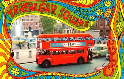 Fotografische Grußkarte R525330 London Trafalgar Square