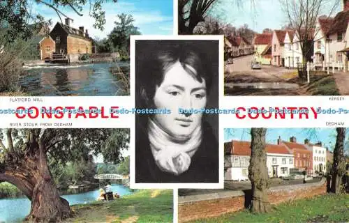 R525331 Constable Country Flatford Mill Dedham Kersey F W Pawsey Multi View