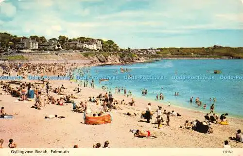 R525333 Falmouth Gyllingvase Beach E T W Dennis Photocolour 1991