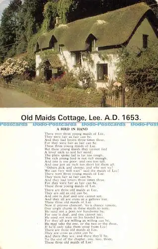 R527621 Old Maids Cottage Lee A D 1653 A Bird in Hand Lee Gemischtwarenläden