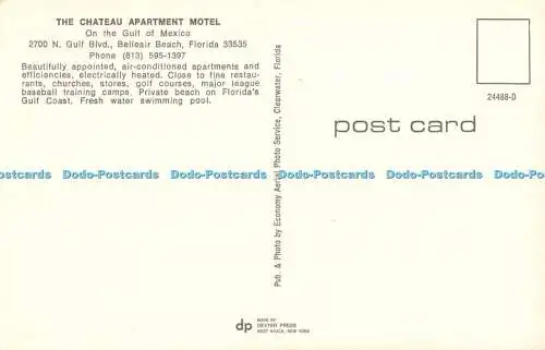 R527674 The Chateau Apartment Motel am Golf von Mexiko Dexter Press Economy A