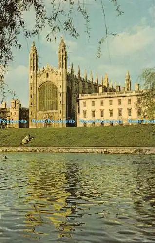 R527759 Kings College Cambridge Chapel and Gibbs Building K Jagger Cotman Color