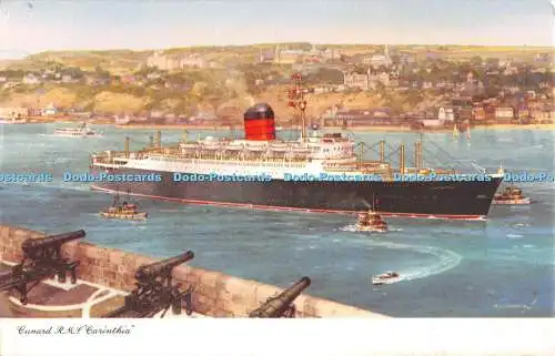 R525484 Cunard R M S Kärnten Postkarte