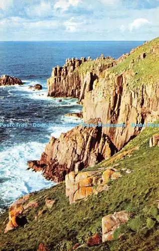 R527875 Lands End Point Cornwall Cotman Color Series Jarrold