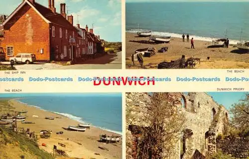 R525704 Dunwich An Artistic Card F W Pawsey 1978 Multi View