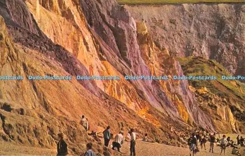 R525918 The Coloured Cliffs Alum Bay I W Nigh Jarrold