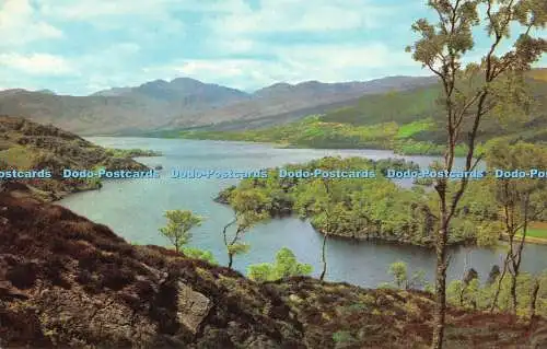 R525968 A Peep of Loch Katrine Trossachs Precision Colourmaster International PT