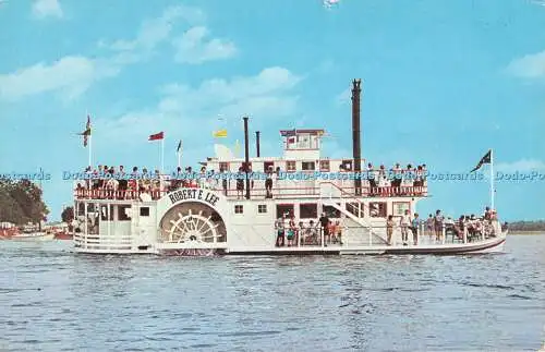 R525980 Riverboat Robert E Lee 1966 Aerial Photography Services Dexter Press