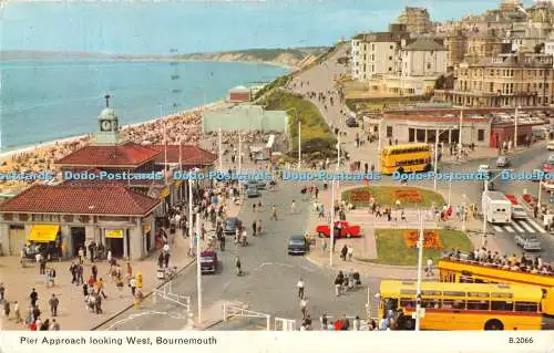 R525996 Pier Approach Look West Bournemouth B2066 Dennis 1969