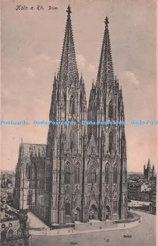 R716515 Köln a Rh Dom J S L Postkarte