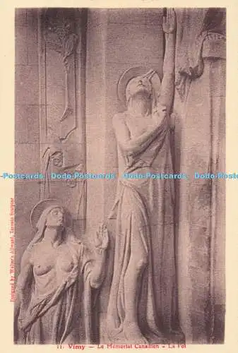 R716528 Vimy Le Memorial Canadien La Fol Stubbs Walter Allward