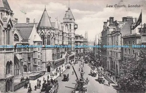 R716564 London Law Courts S S U Ludgate Hill London V und S 1910