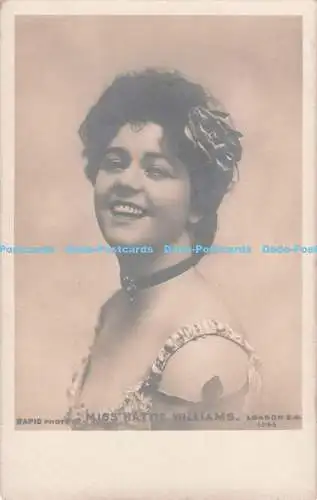 R716707 Miss Hattie Williams Rapid Photo London RP