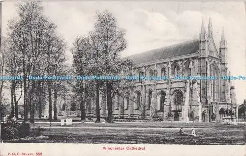 R718066 Winchester Cathedral F G O Stuart 1913