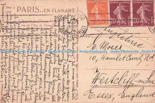 R718115 Paris En Flanant L Avenue des Champs Elysees vue de l Arc de Triomphe Yv