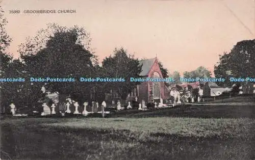 R718217 Groombridge Kirche Postkarte Großbritannien und Irland