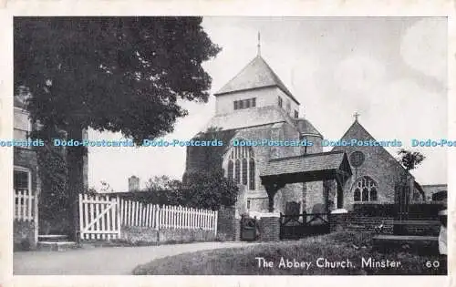 R717104 Münster Die Abteikirche B P PM Sheerness 1949