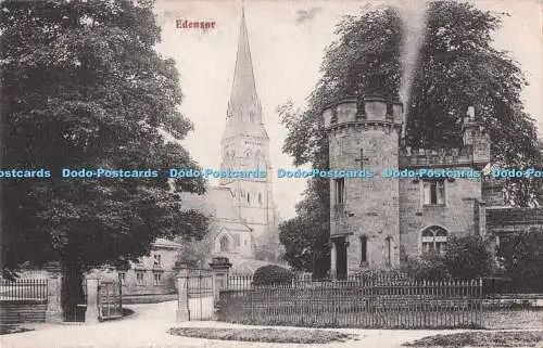 R717259 Edensor G W W Postkarte 1909