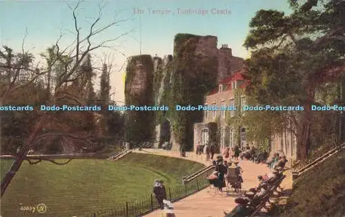 R718413 Tunbridge Castle The Terrace Valentine Serie