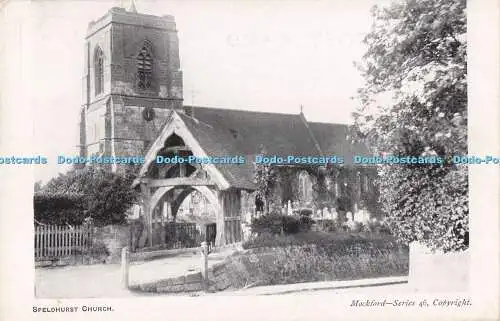 R718426 Speldhurst Church Mockford Serie 46