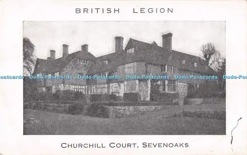 R718427 Sevenoaks Churchill Court British Legion Press Maidstone Kent