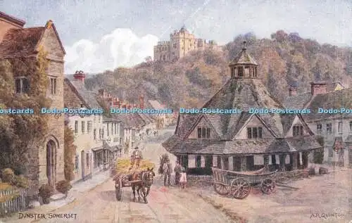 R718451 Dunster Somerset J Salmon Sevenoaks England A R Quinton