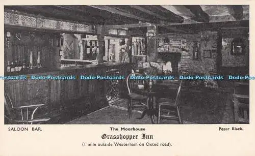 R717316 The Moorhouse Grasshopper Inn Saloon Bar Peter Black