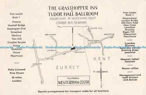 R717326 Kent The Moorhouse Grasshopper Inn Vorderansicht