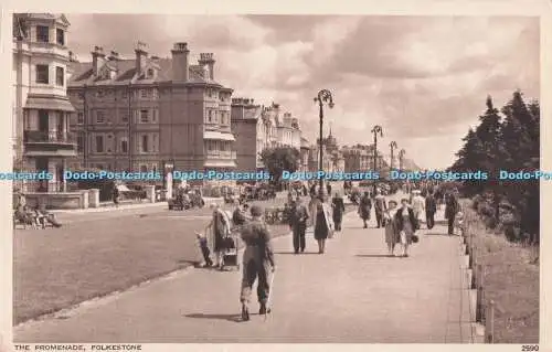 R718476 Folkestone The Promenade Photo Precision St Albans English Series