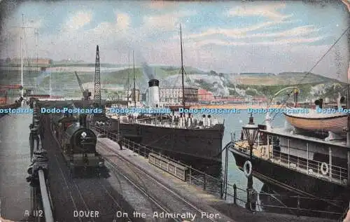 R718488 Dover On The Admiralty Pier The Pictorial Stationery London Peacock Pict