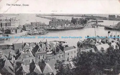 R718494 Dover The Harbour W British Made 1918