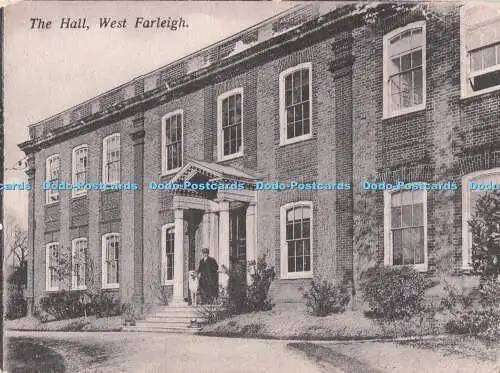 R718495 West Farleigh The Hall Postkarte