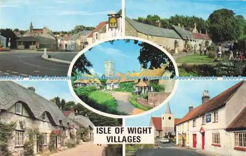 R718565 Isle of Wight Villages Brading Brighstone G Dean Sandown 1972 Multi View