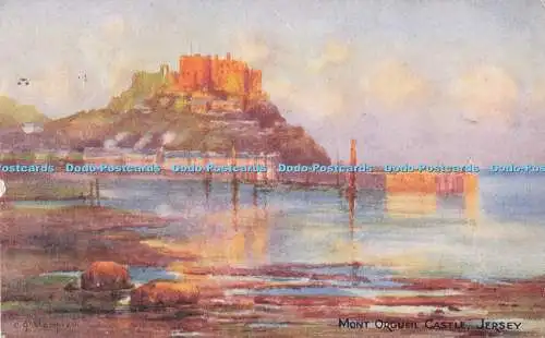 R717532 Trikot Mont Orgueil Castle J Salmon Sevenoaks England C G Blanpied