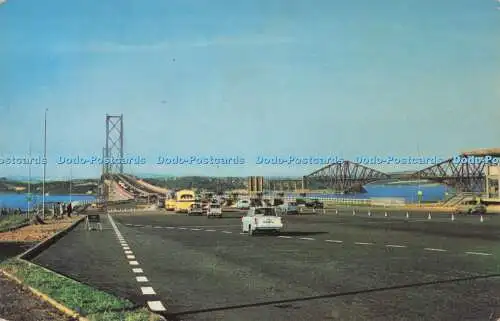 R718694 The Main Approach Road To Forth Road Bridge E T W Dennis Scarborough 196