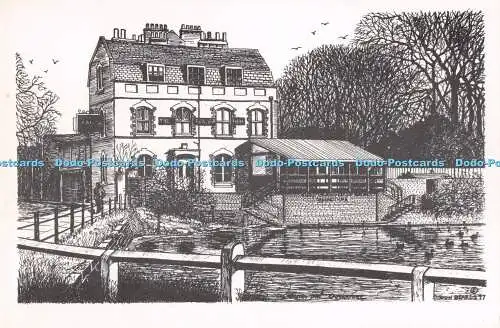 R718759 Cambridge Don Beards Postkarte