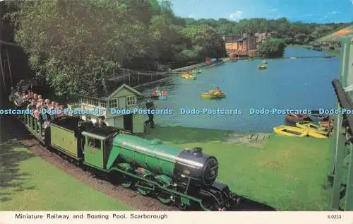 R717782 Scarborough Miniature Railway and Boating Lake E T W Dennis 1978