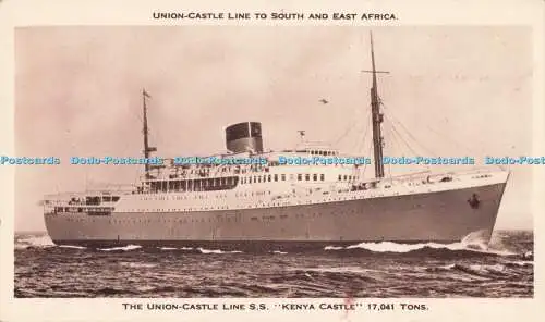 R717812 Union Castle Line nach Süd- und Ostafrika Die Union Castle Line S Ken